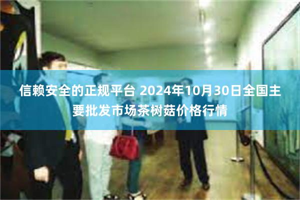 信赖安全的正规平台 2024年10月30日全国主要批发市场茶树菇价格行情