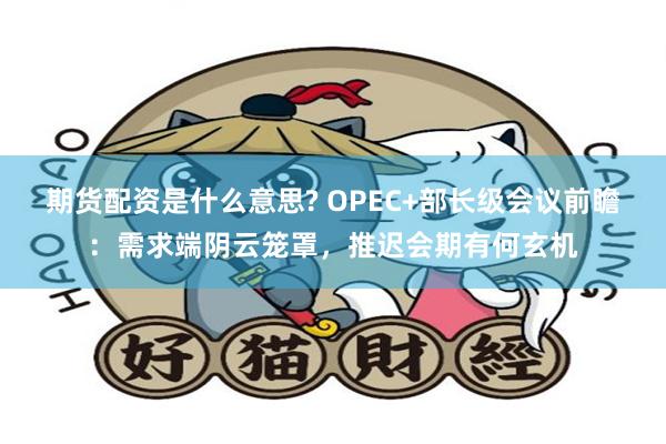 期货配资是什么意思? OPEC+部长级会议前瞻：需求端阴云笼罩，推迟会期有何玄机